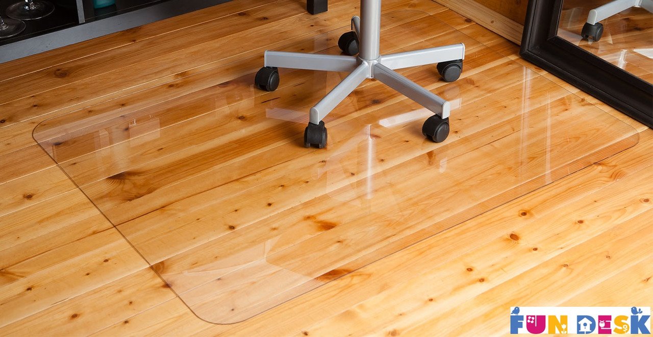 Защитное напольное покрытие из ПВХ прозрачное FunDesk FUNDESK  00-3948576 Белый Santreyd  - Вид №3