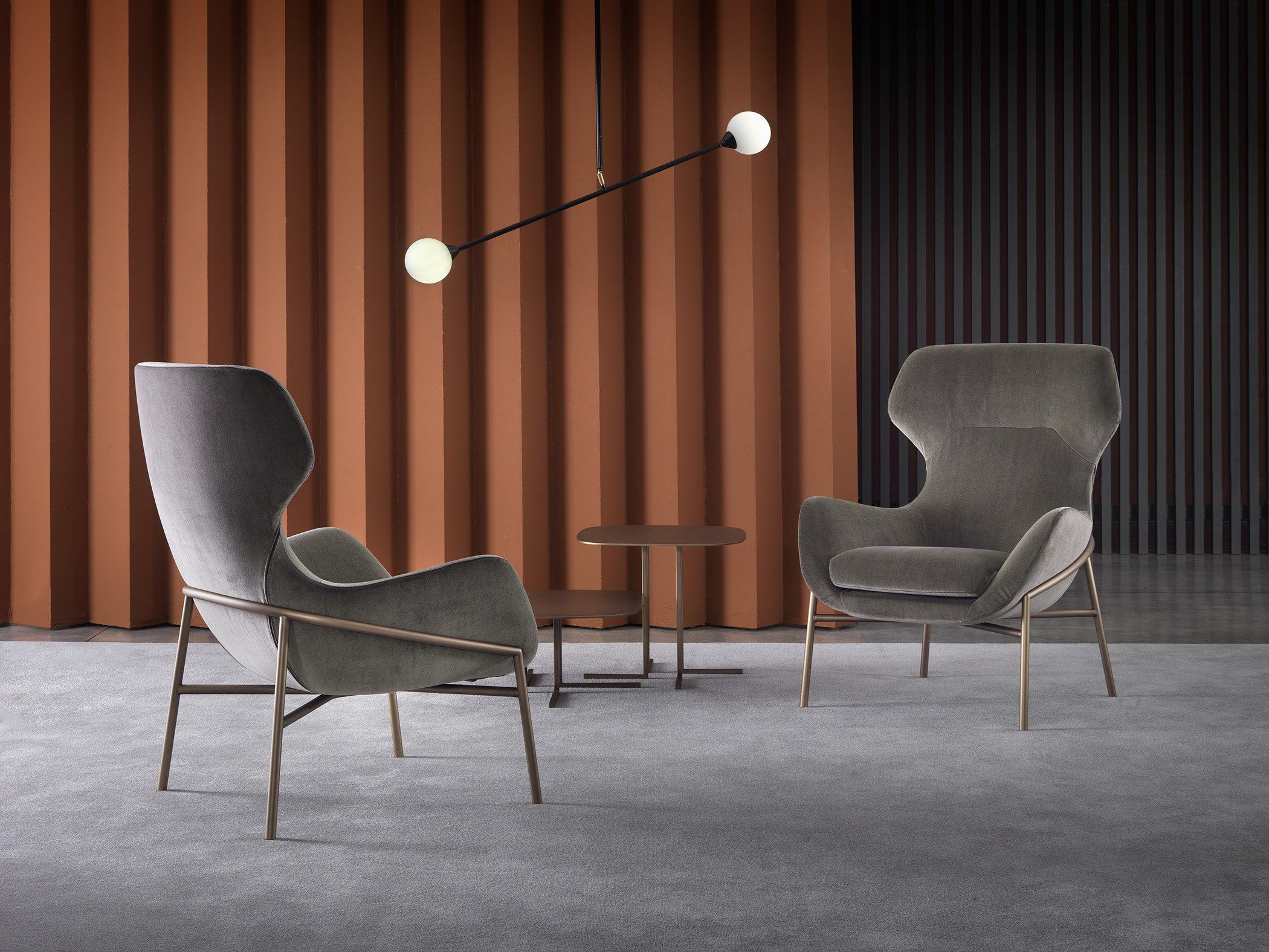 Спицевое вращающееся кресло с подлокотниками Marelli BRERA ARCH-00121414 - Вид №15