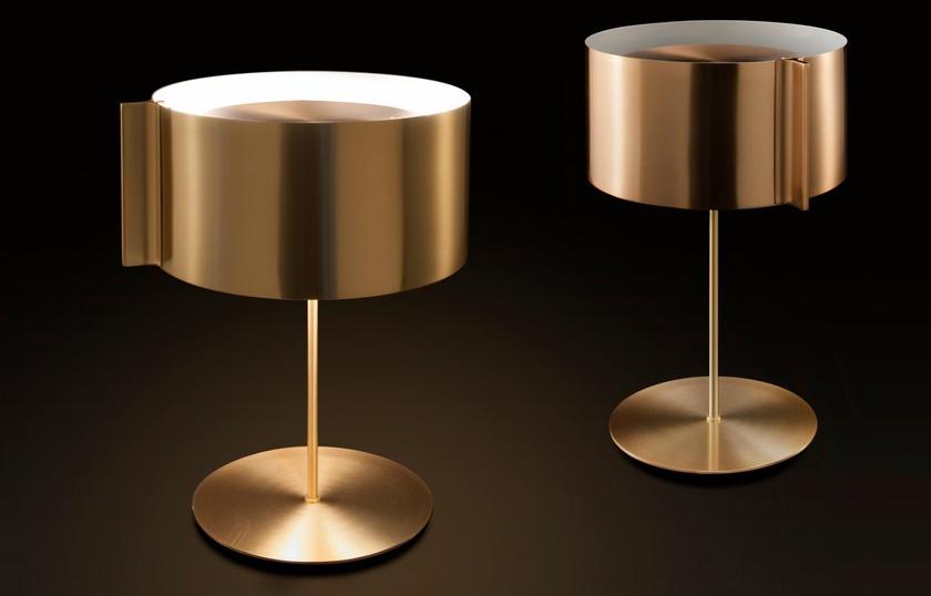 Oluce Настольная лампа прямого и отраженного света из металла с диммером Switch sun-id-1462042 - Вид №1