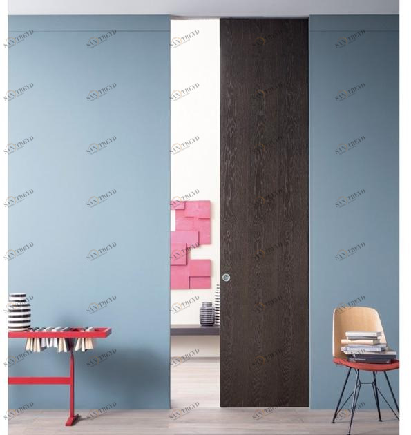 Lualdi Скрытая раздвижная дверь в сотовой панели Rasomuro 55 Santreyd sun-id-1403415