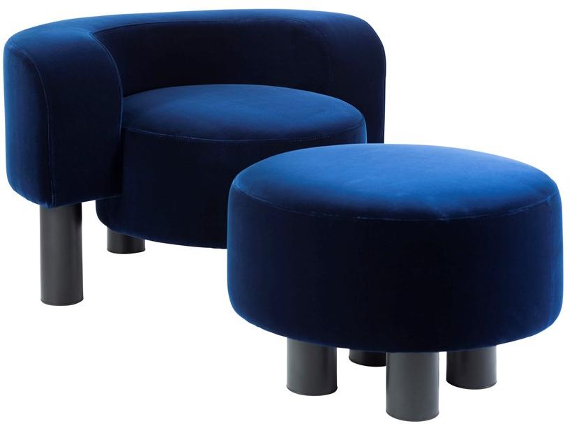 pulpo Подставка для ног из бархата Kaboom + oooh + pow + wham sun-id-1508998 - Вид №1