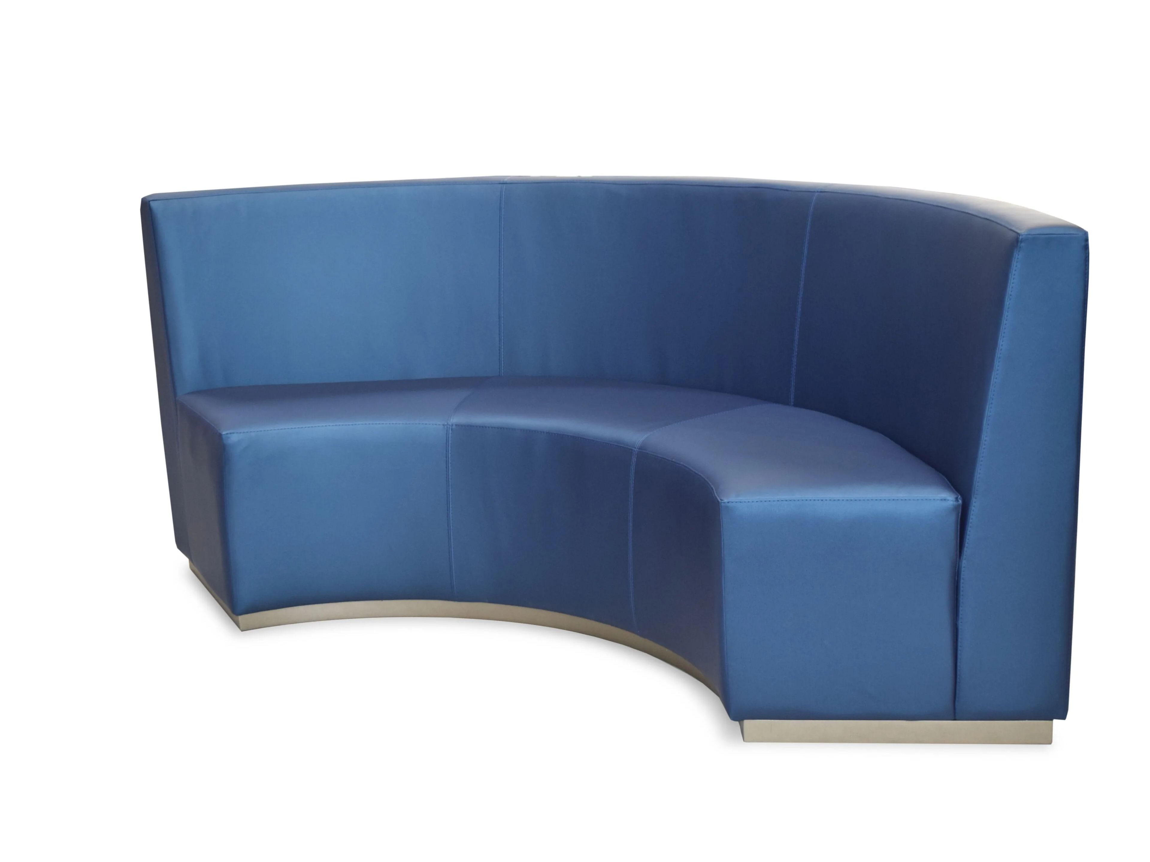 Модульная кожаная скамья со спинкой ABLE KAI ARCH-00068184 - Вид №2