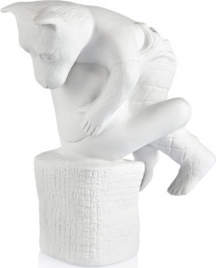 10586016 Hering Berlin Фигурка Hering Berlin "Лягушка и лис" 21см Фарфор, Керамика