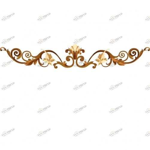 Художественный паркет Da Vinci Паркетный Декор 26-003 Орех Европейский (Грецкий) (Гладкая) 900х300 мм 26012003