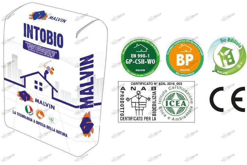 malvin Белая экологичная био-штукатурка sun-id-1402874