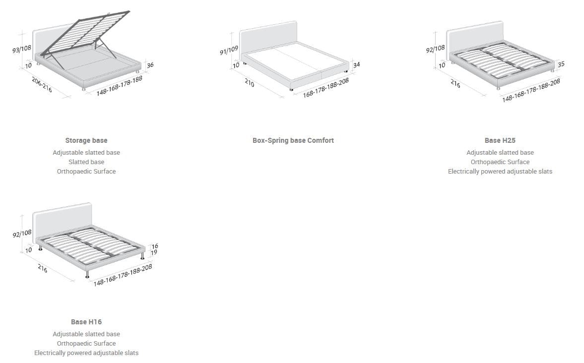 Двуспальная кровать для хранения Flou Nocturno ARCH-00016256 - Вид №6
