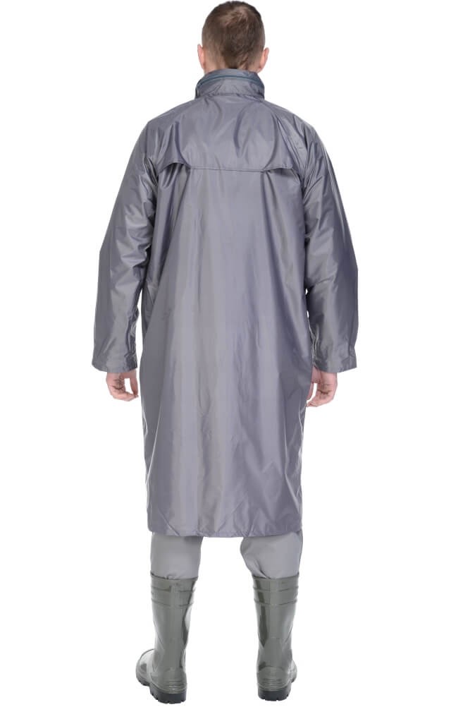 5041804 Плащ Альбатрос влагозащитный ЛАЙТ М серый  Непромокаемая спецодежда  размер XXL  - Вид №7