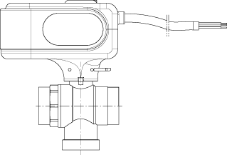 4310 22 00 MBA135Ротационные клапаны » Esbe серии MBA130  - Вид №1