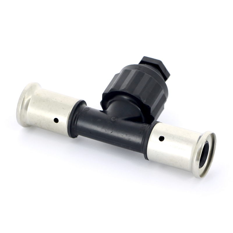 Тройник пресс-В PVDF HENCO 16x1/2"x20 13PK200420 - Вид №1