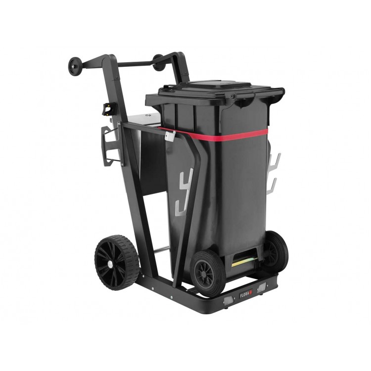 01457/1 FLORA Тележка для дворника FLORA Carrier Original для работ по благоустройству территории, для транспортировки большого количества зеленых отходов и для других целей вместимость 120 л 