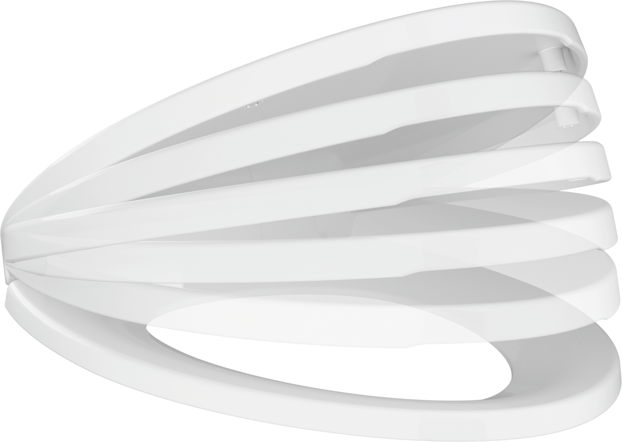 Удлиненное седло с медленным закрытием Delta Faucet Morgan 811903-WH - Вид №2