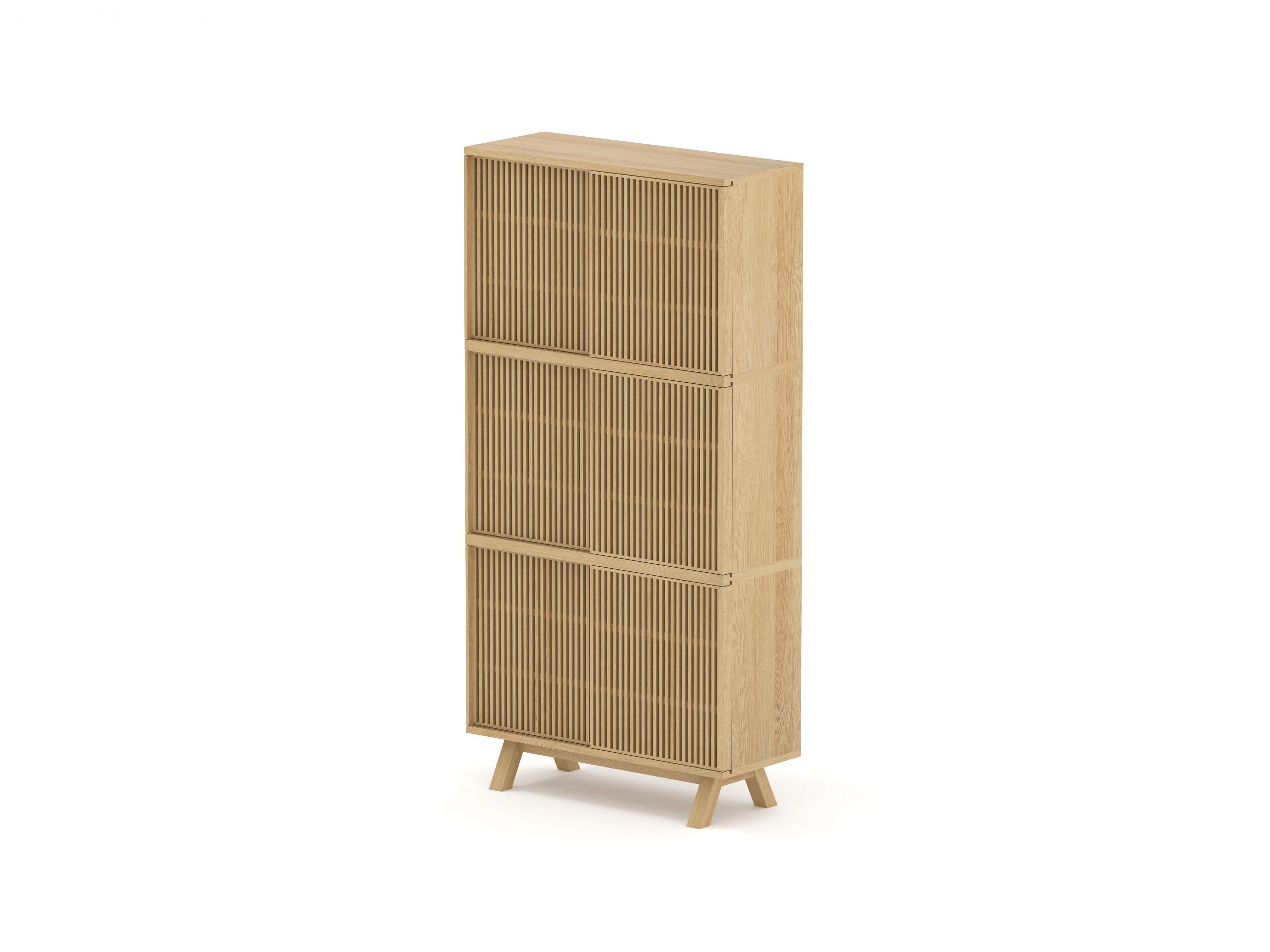 Шкаф из массива дерева с раздвижными дверями Air Division Telegramme ARCH-00074102