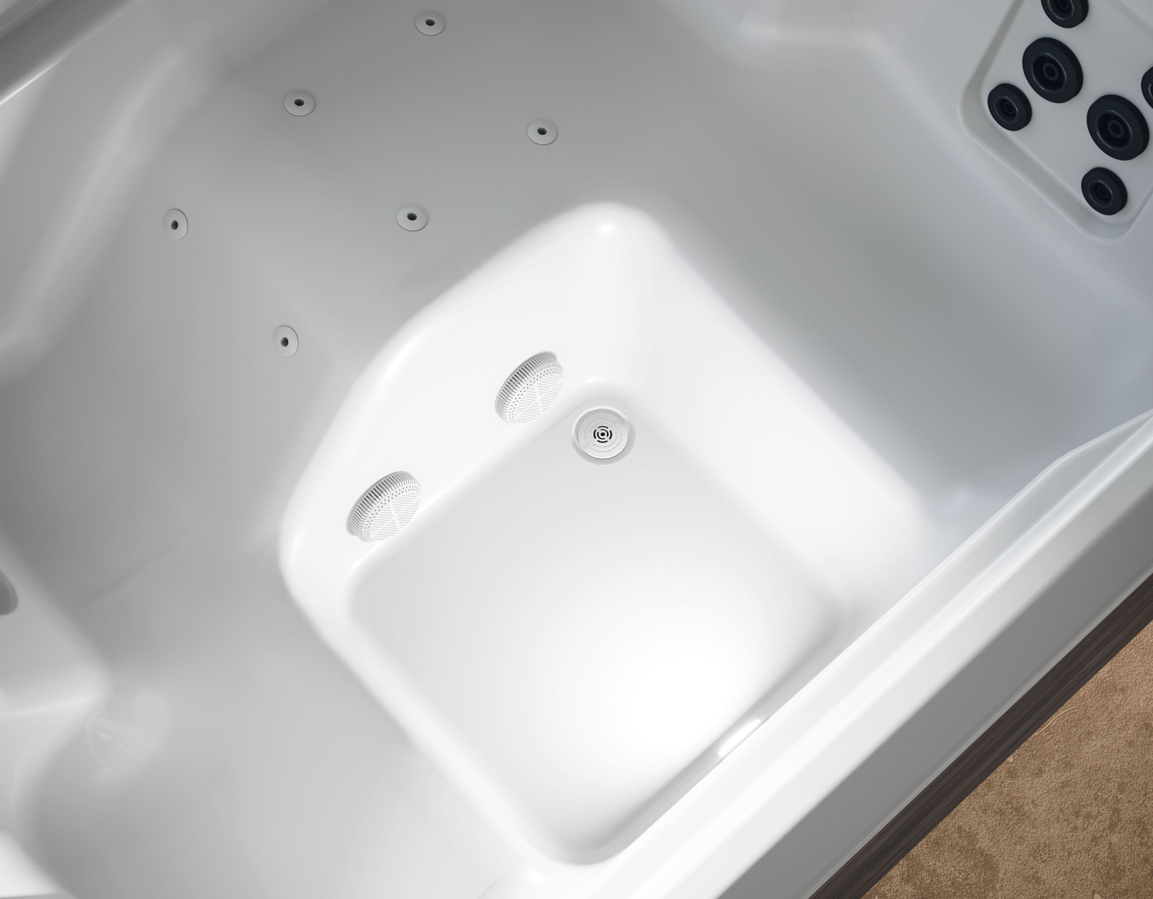 Мини-бассейн с гидромассажем Novellini жизнь ARCH-00031578 - Вид №3