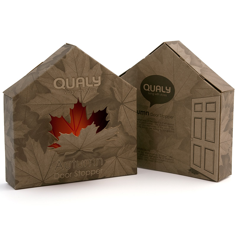 Подпорка для двери Autumn желтая Qualy QL10072YW - Вид №4