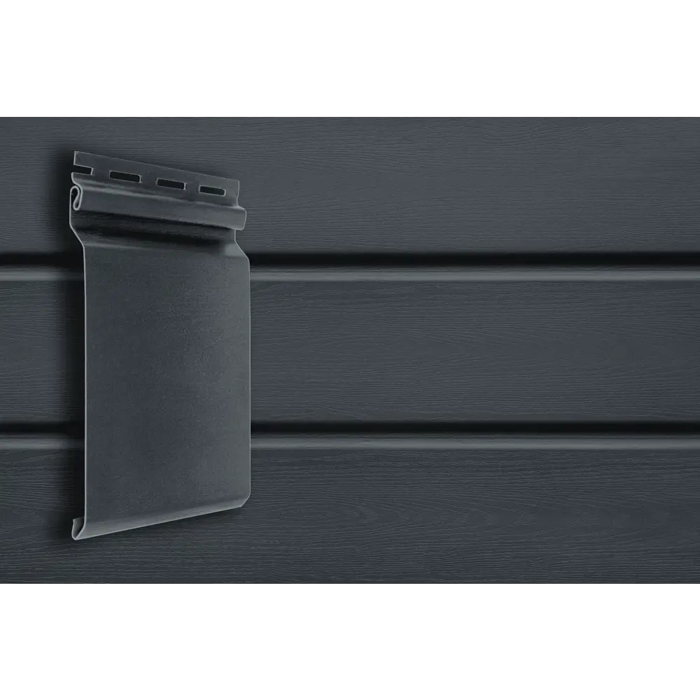 Сайдинг Grand Line брус Natural Acryl 3 м графит 0.55 м² STLM-2123438