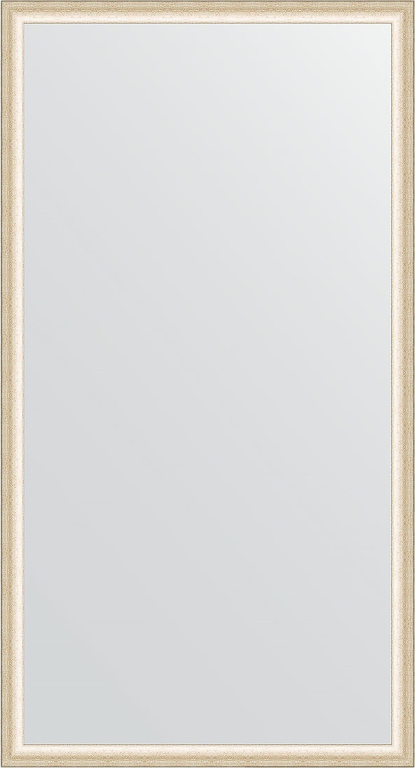 BY 0747 Зеркало в багетной раме - состаренное серебро 37 mm EVOFORM Definite