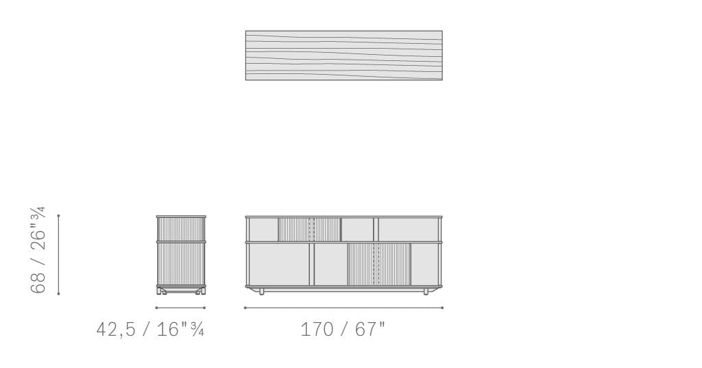 Дубовая мебель Poltrona Frau коллекция-мебель и аксессуары ARCH-00134223 - Вид №3