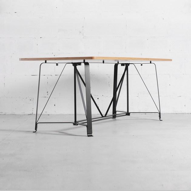 ODESD2 Стол из стали и дерева sun-id-1423399 - Вид №2