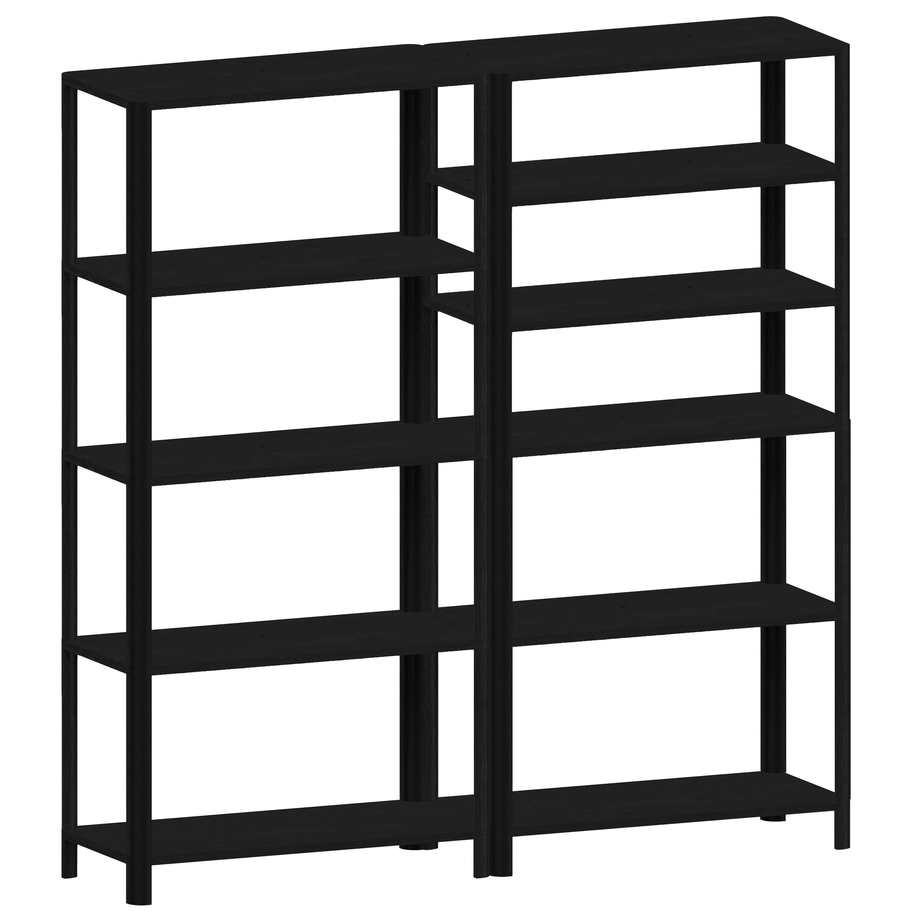 Модульный книжный шкаф из массива дерева Woodendot Cloe ARCH-00016781 - Вид №8