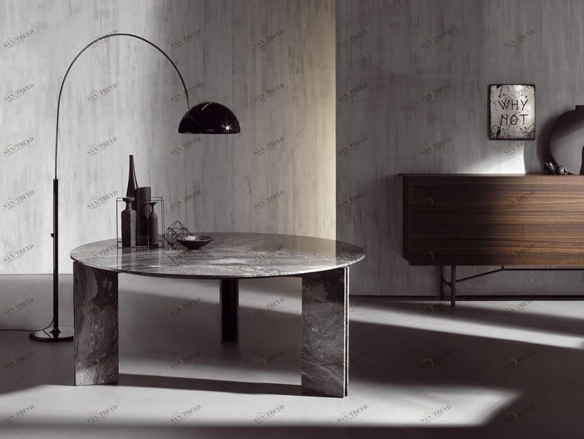 ACERBIS Круглый мраморный стол sun-id-1484329