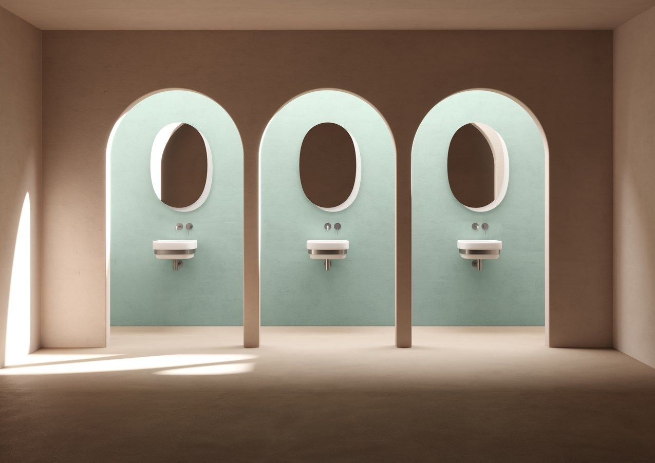 Квадратная подвесная раковина Livingtec® Ex.T Лента ARCH-00053843 - Вид №1