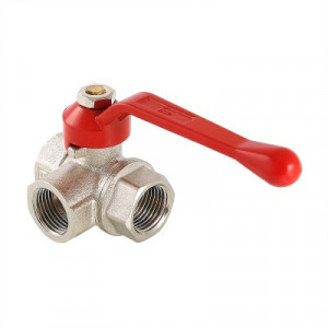 VT.361.N.04 Кран шаровой трехходовой, тип T Valtec 1/2"