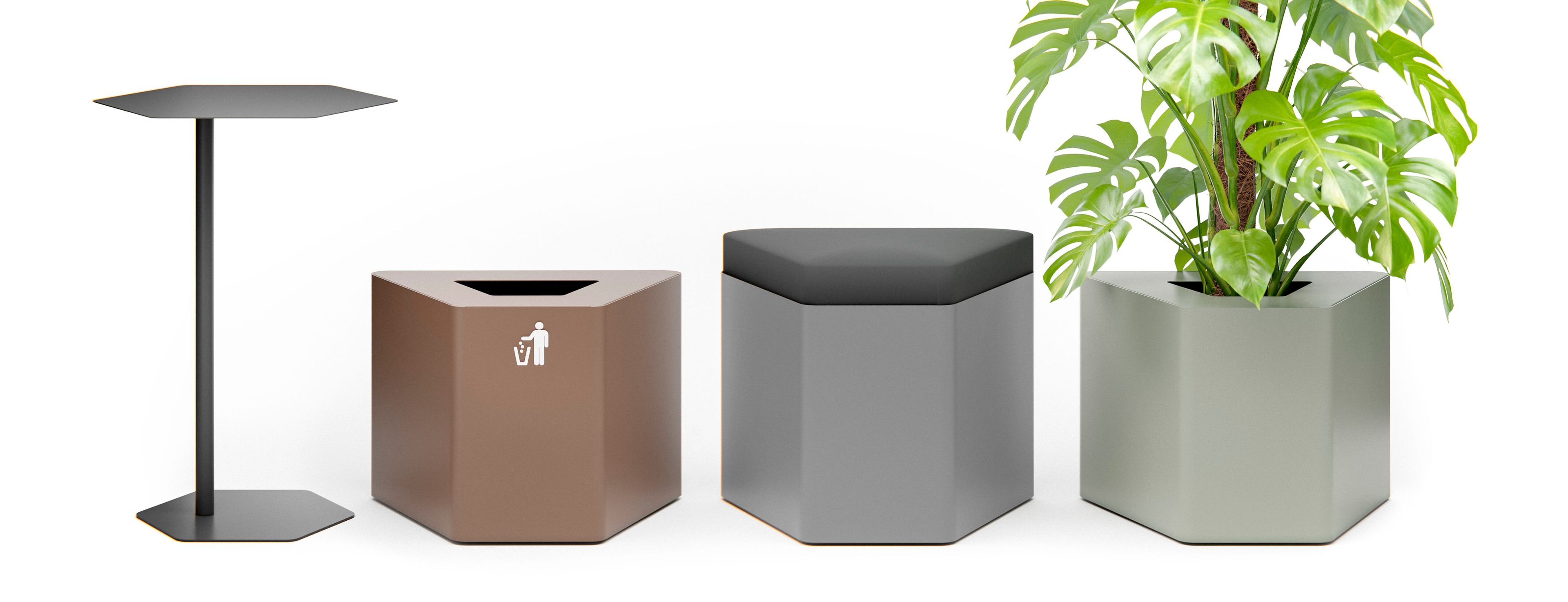 Модульная плантатор из листового металла Made Design Niseko ARCH-00144511 - Вид №1