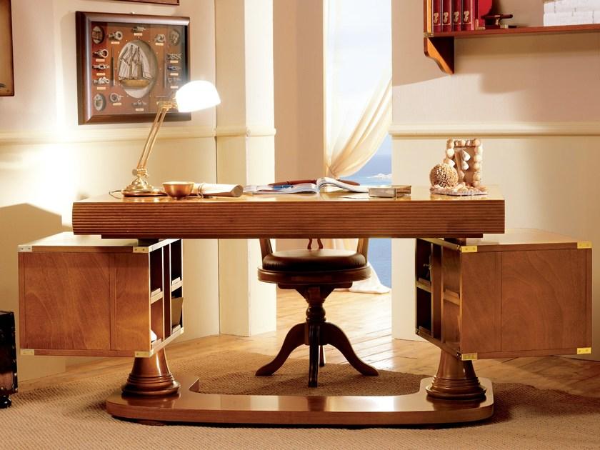 Caroti Рабочий стол из красного дерева Regent 805 - Вид №2