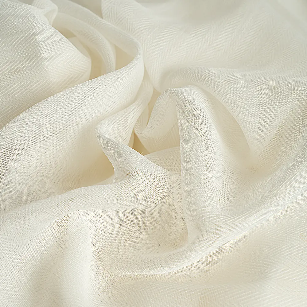 ELIT HOME Тюль Елочка кремовый - сетчатая ткань для окон 300 см 89401669 STLM-1578733 - Вид №2