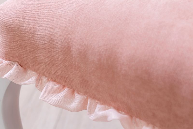 Банкетка мягкая с оборкой лососевая Dream CILEK ROMANTIC 00-3832096 Розовый Santreyd - Вид №3