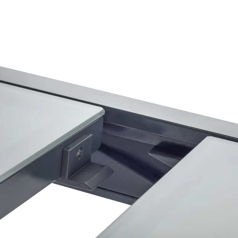 Стол садовый раздвижной Naterial Lyra Up&Down 180-260х90х75 см алюминий/стекло темно-серый STLM-2015368 - Вид №3