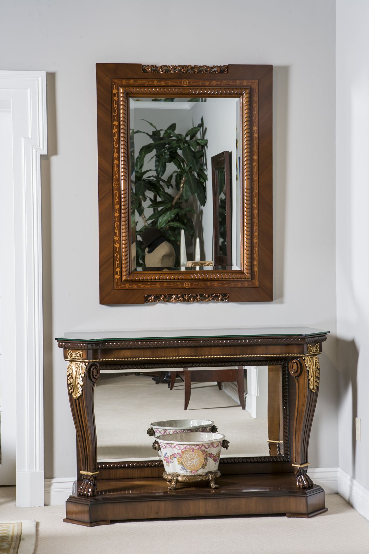 Деревянная прямоугольная консоль Hurtado Traditional ARCH-00082820 - Вид №2