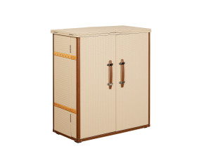 Деревянный барный шкаф