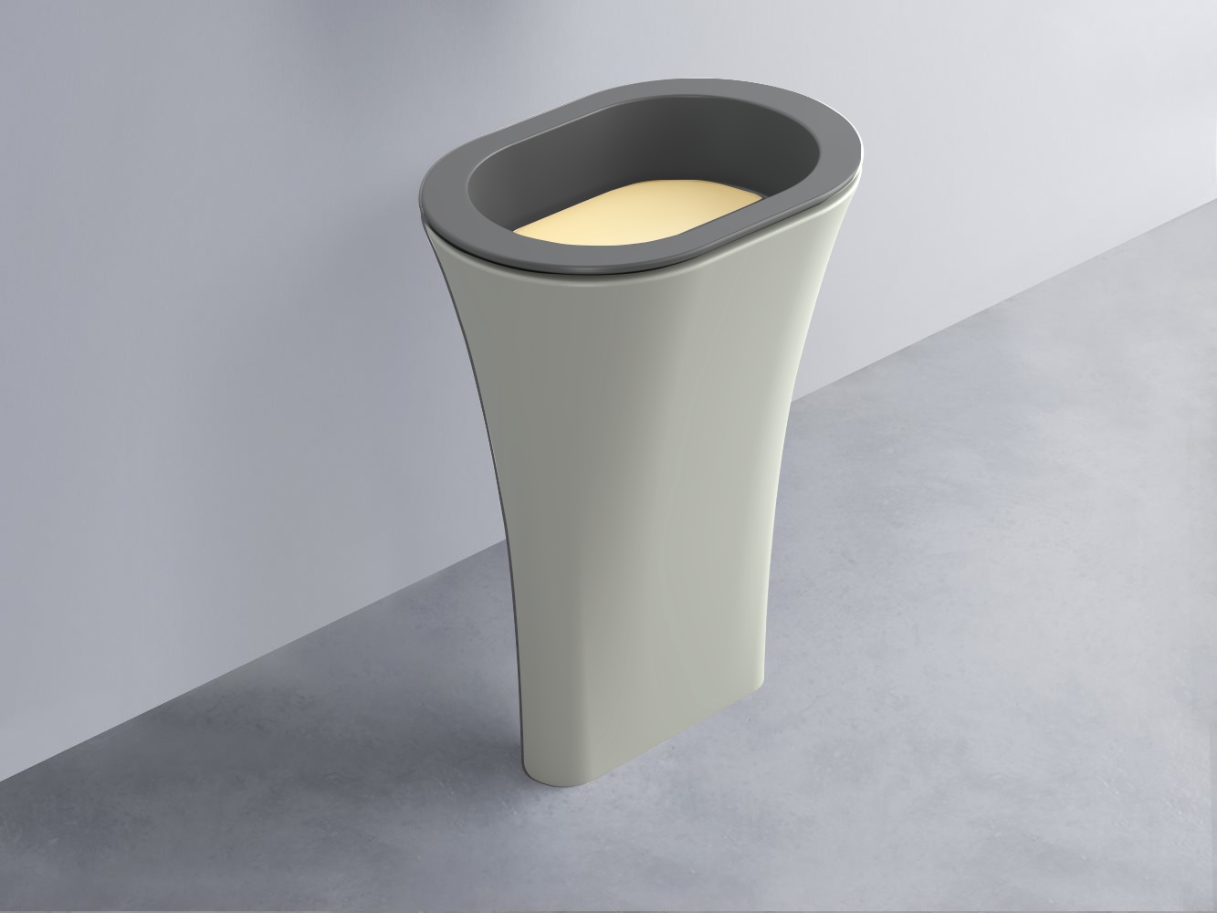 AMLA65-CM+AMPILO-CN+AMCOLO-PM Раковина Amedeo Ovale отдельностоящая cielo Enjoy + Amedeo Ceramica Cielo