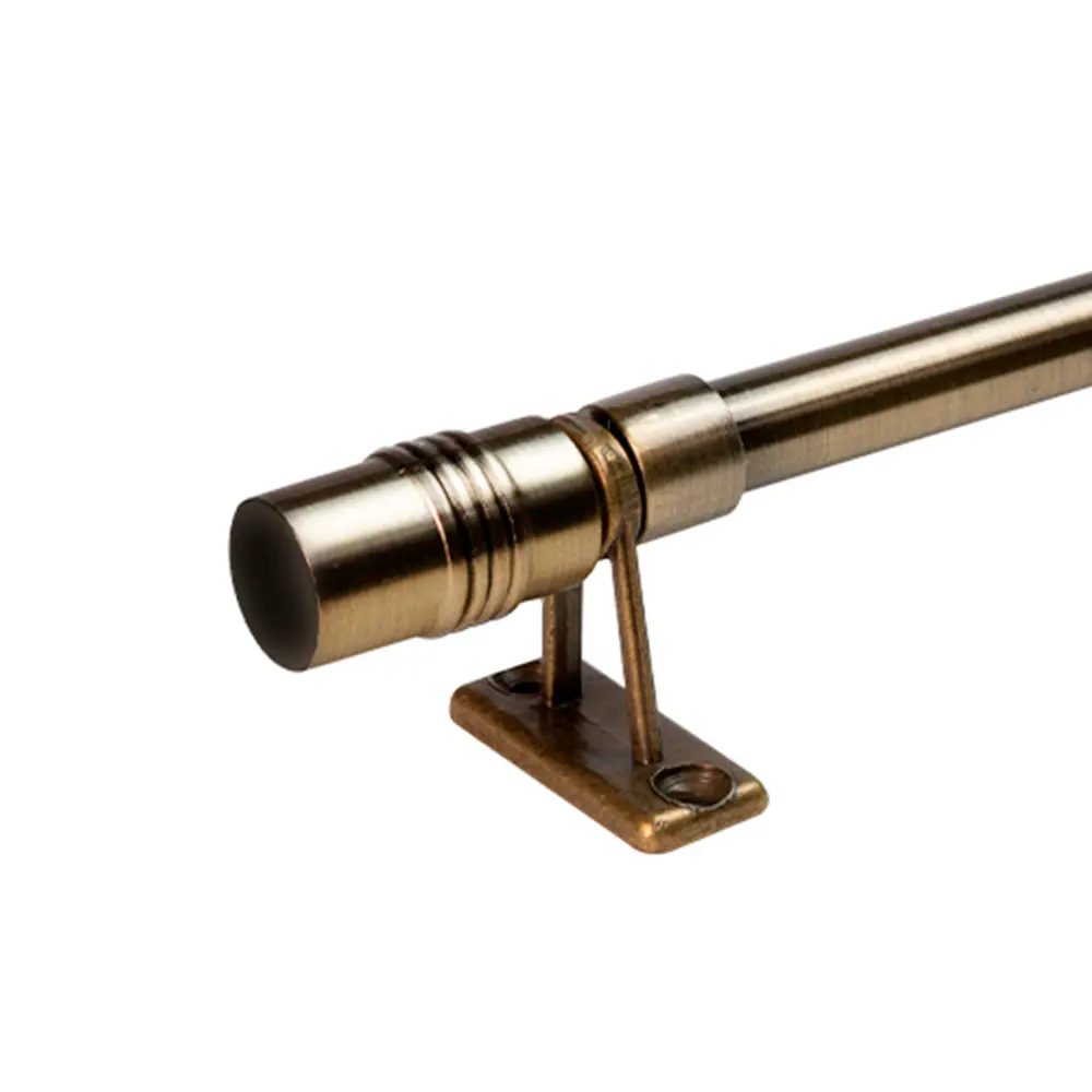 ЭСКАР Цилиндр - витражный карниз для штор 80-120 см латунь 89370899 STLM-1568038