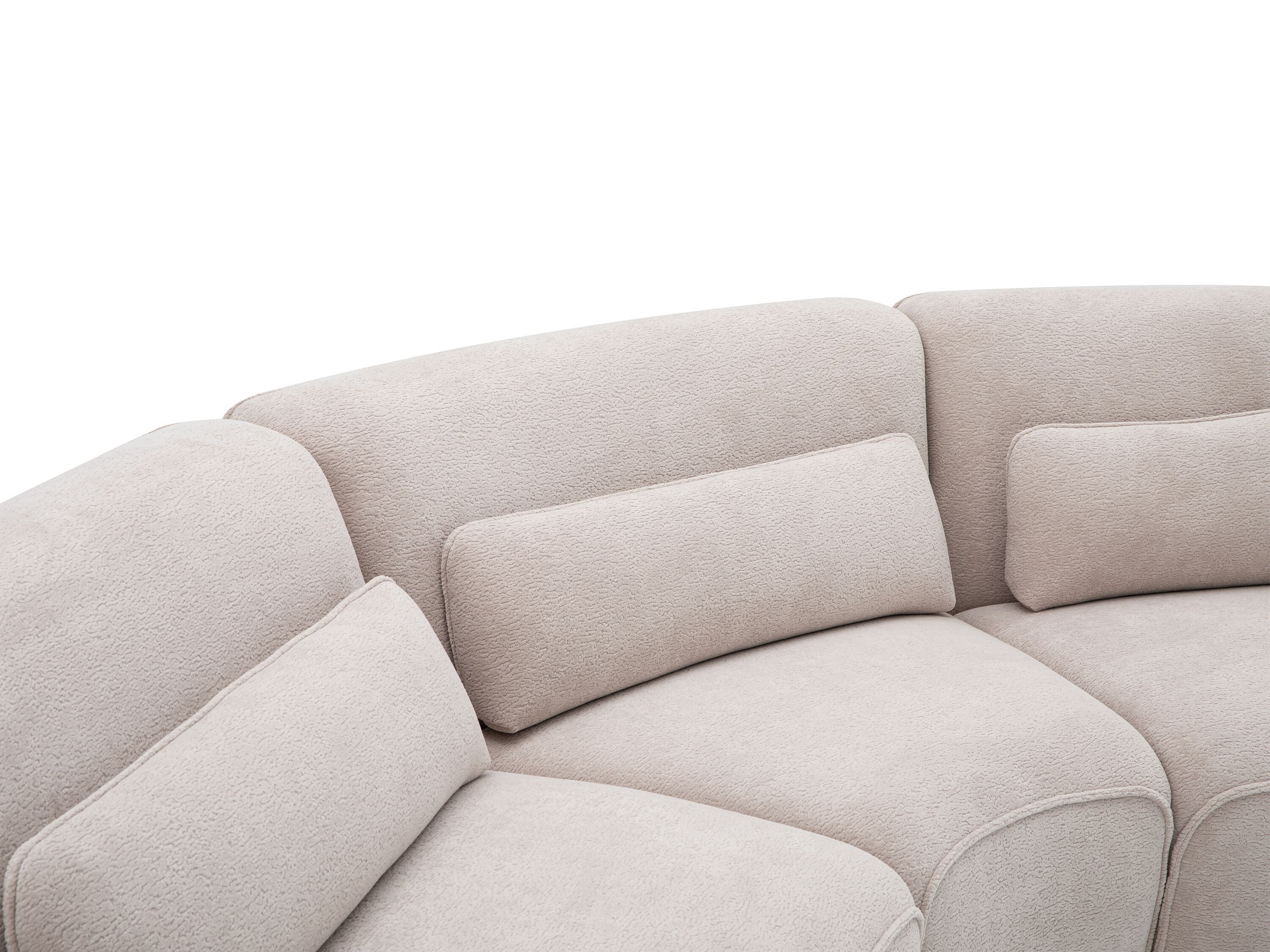 Модульный изогнутый диван из ткани CAMPO DE' FIORI CL383 ARCH-00152265 - Вид №5