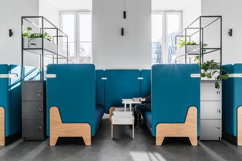 Mikomax Smart Office Диван из ткани с высокой спинкой Chillout sun-id-1440452 - Вид №3