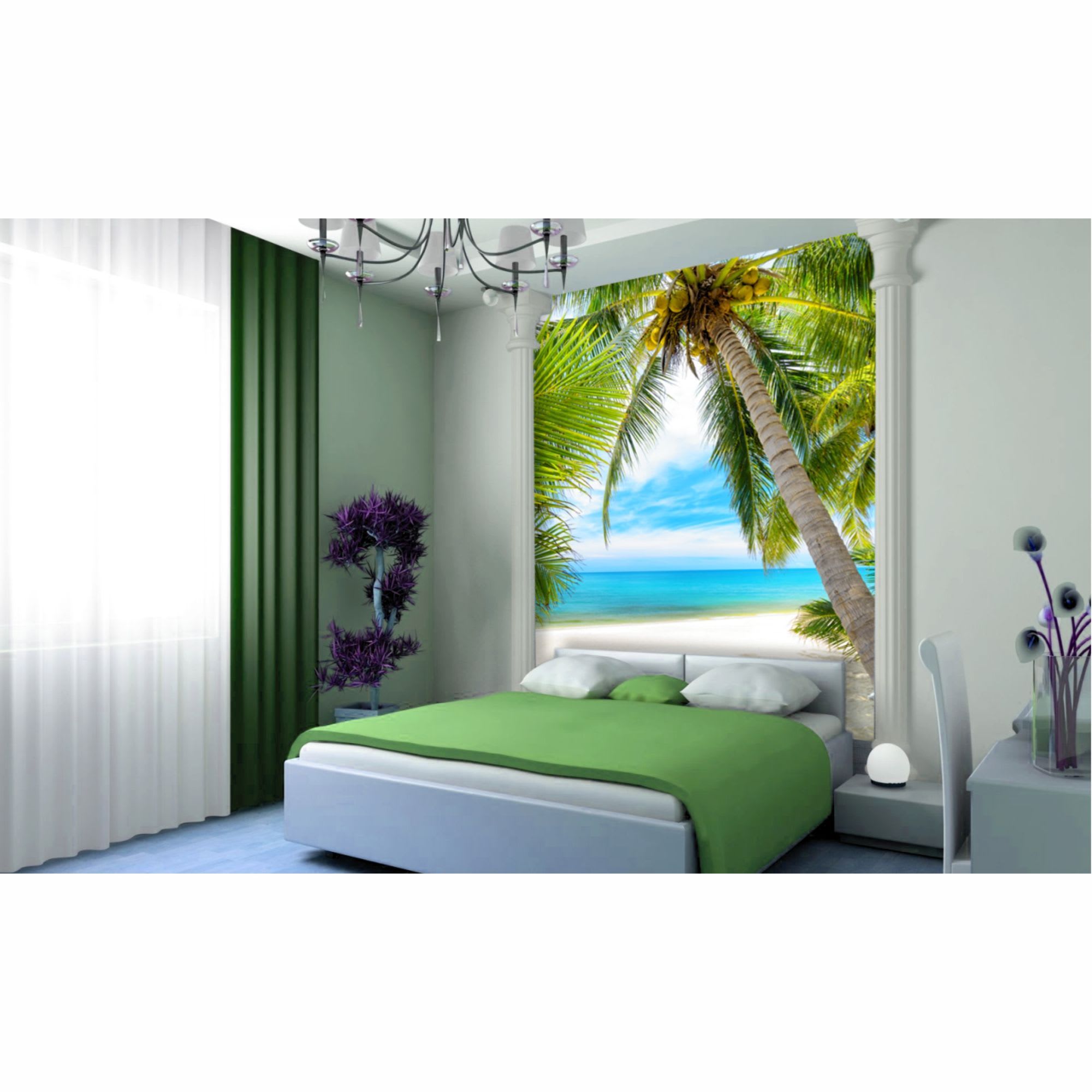 18087141 Фотообои бумажные «» 140x200 cм Под пальмой Santreyd  - Вид №1