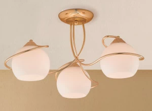 Потолочная люстра Citilux Лайма CL155132 CITILUX ЛАЙМА ЗОЛОТО 182420 Белый