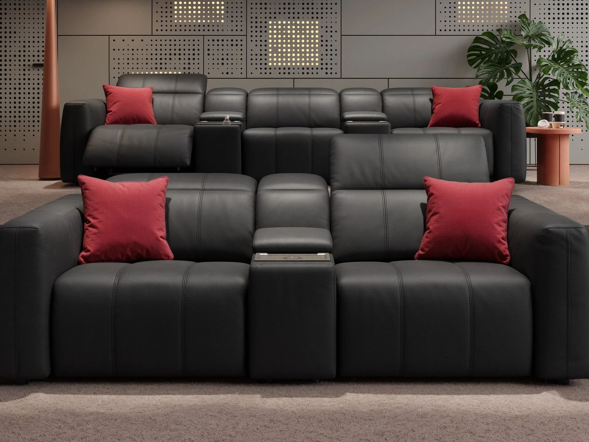 2-местный кожаный диван Sofanella Florida Kino ARCH-00012323 - Вид №6