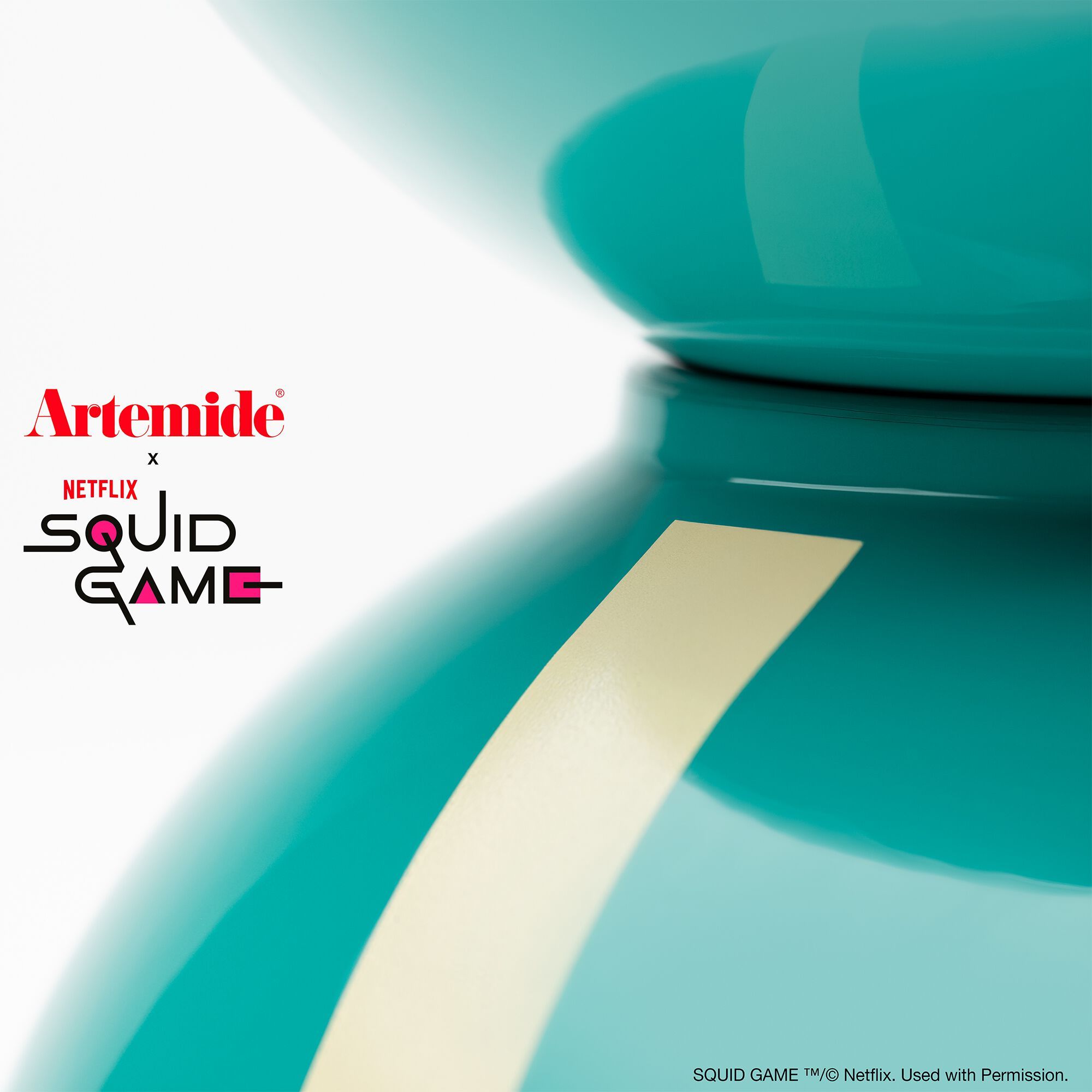 Окрашенная металлическая светодиодная настольная лампа In Stock Artemide ARCH-00124231 - Вид №4