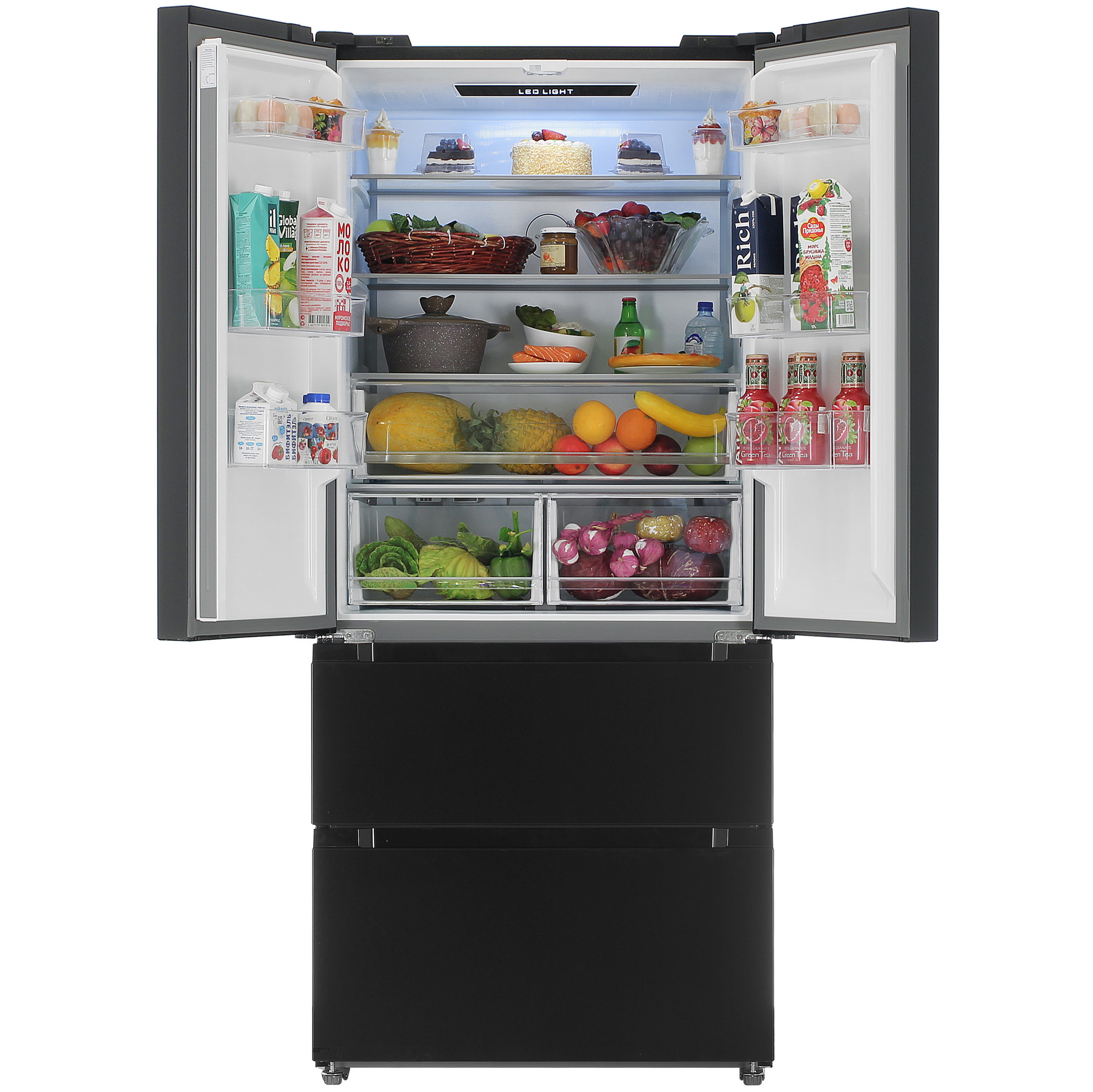 9239508 Холодильник многодверный   DEXP MFr4-53AMA черный STDN-0013508 - Вид №5