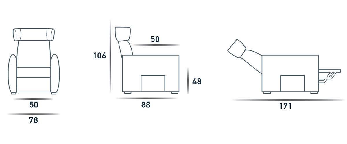 Кресло-Подъемник Lift-Relax 1 Motore  Spaziorelaxitalia  Asia Asia Lift-Relax 1 Motore  - Вид №4