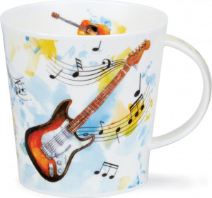 10672708 Dunoon Кружка Dunoon Гитара.Кернгорм 480мл, фарфор Фарфор костяной