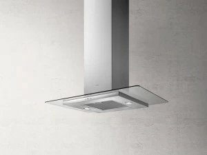 Elica Островная вытяжка из нержавеющей стали и стекла Tribe