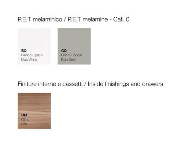 Подвесной умывальник с ящиками Falper 7.0 ARCH-00004208 - Вид №1