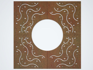 Стальная решетка для валов