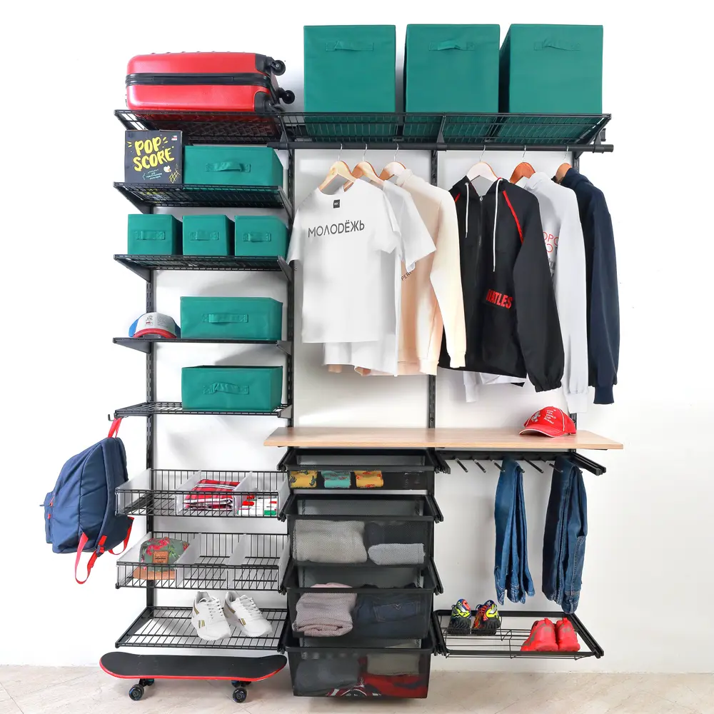 Выдвижная вешалка для брюк НСХ с 7 держателями 82482723 STLM-0028092 - Вид №5