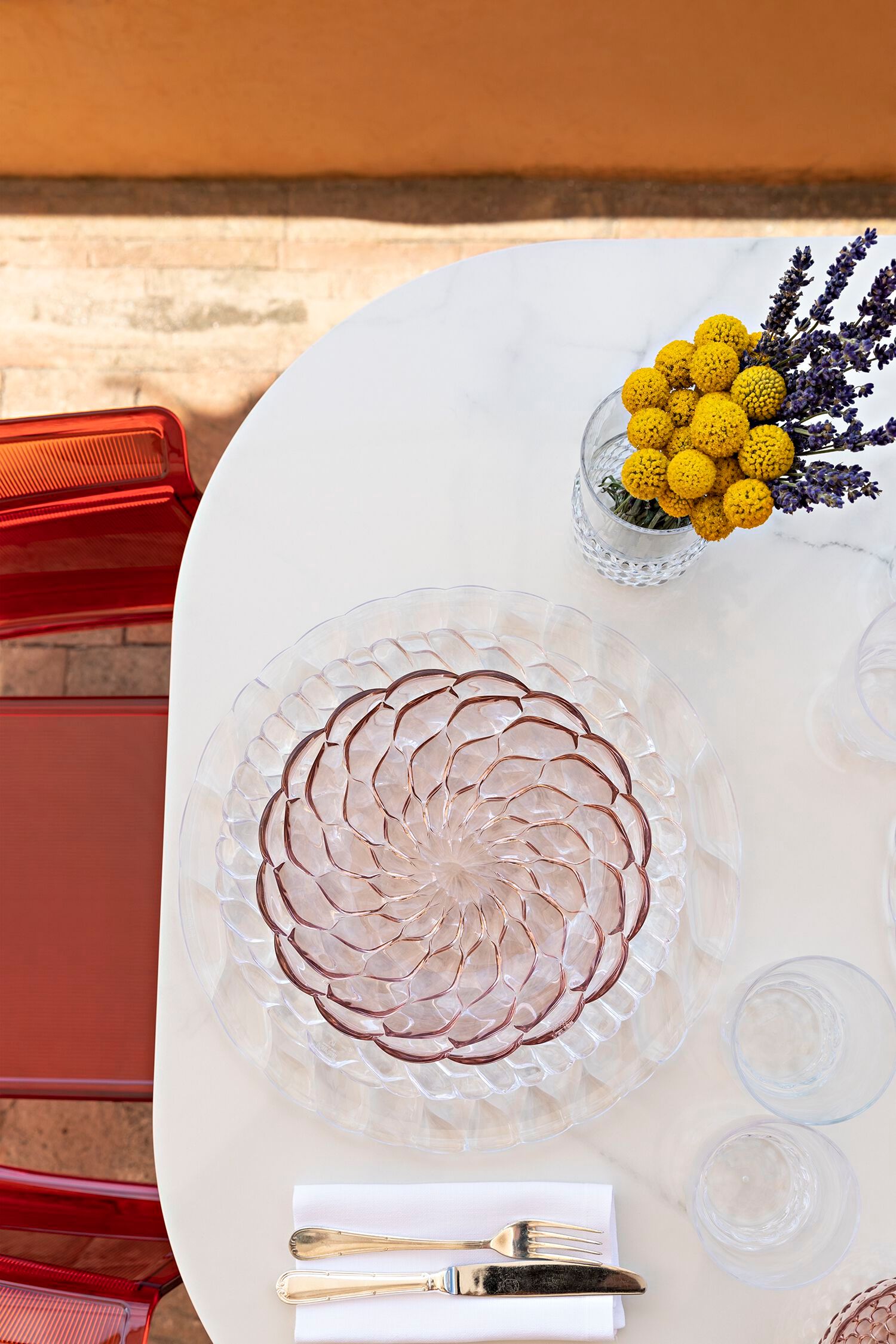 Набор плоских пластин из инженерного пластика Kartell Jellies Family ARCH-00088939 - Вид №1