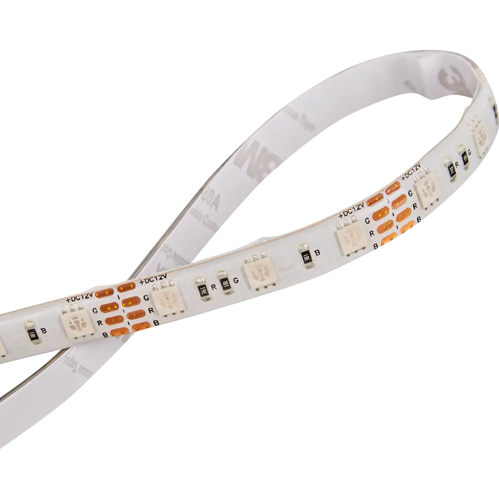 Светодиодная лента для контурной подсветки Rubetek RL-3112 5050 60 диодов/1.4 Вт/м 220-240 В 10 мм 5 м RGB свет STLM-2111507 - Вид №6
